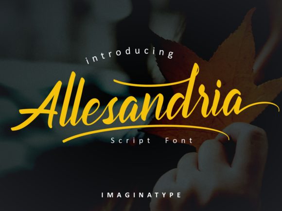 Allesandria: A Handwritten Font for Making Projects Feel Personal