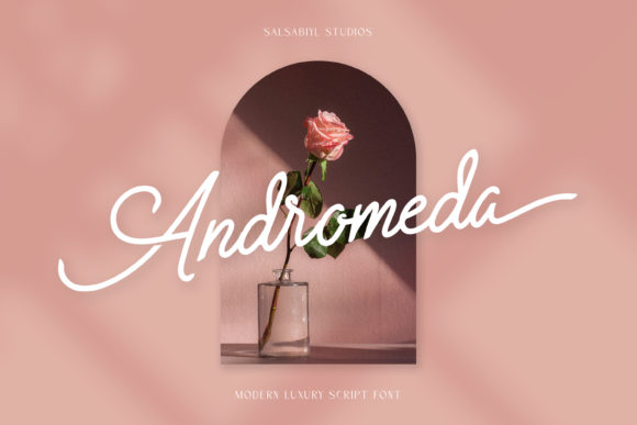 Andromeda: A Handwritten Font for Distinctive Design