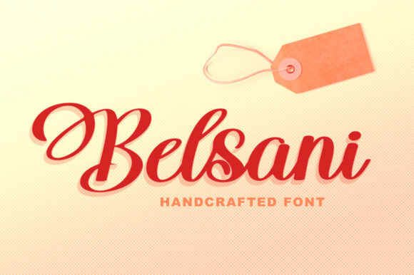 Belsani: A Bold Handwritten Font for Striking Headlines and Logotypes