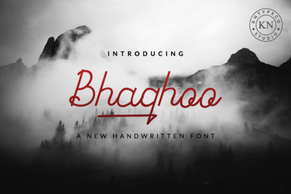 Bhaqhoo: A Font That Brings Handwritten Warmth to Modern Design