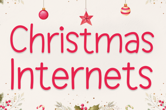 Christmas Internets: A Simple and Neat Handwritten Font for Every Creative Idea