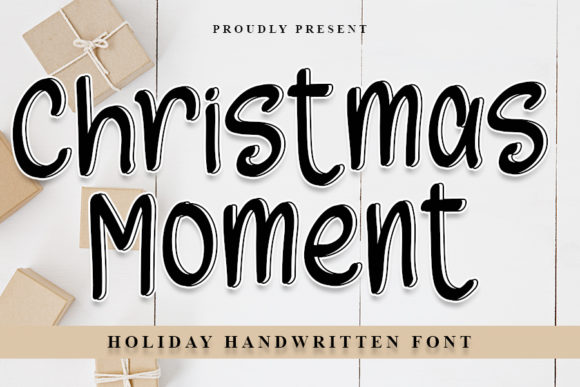 Christmas Moments: A Joyful Handwritten Font for Creatives
