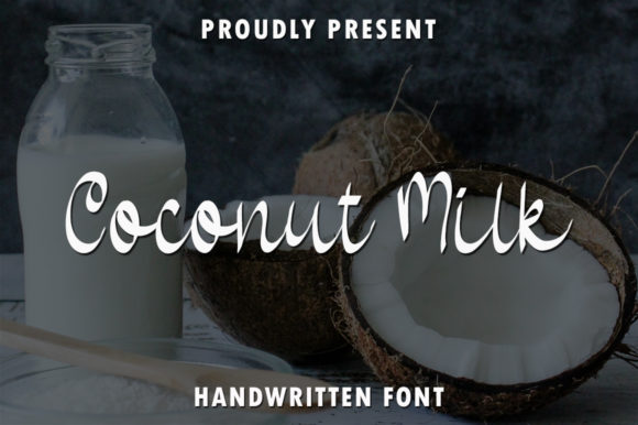 Coconut Milk: A Typeface That Brings Romantic Flourish to Every Project