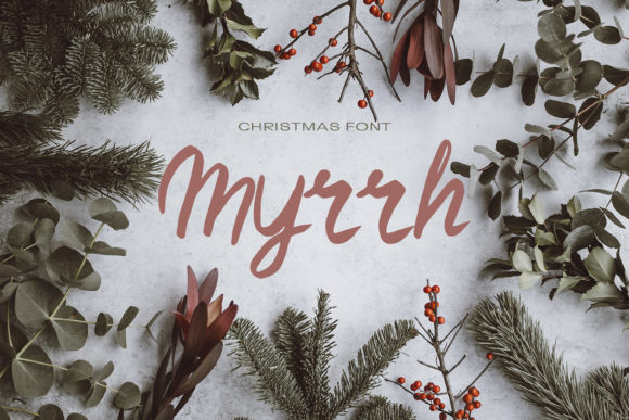 Discover the Beauty of Myrrh: A Handwritten Font That Transforms Your Creative Projects