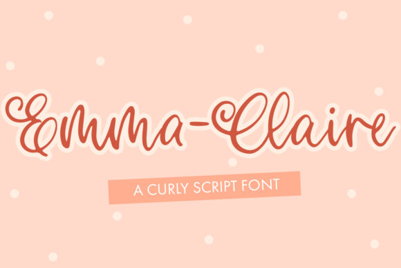 Emma Claire: A Dainty Handwritten Font for Creative Projects
