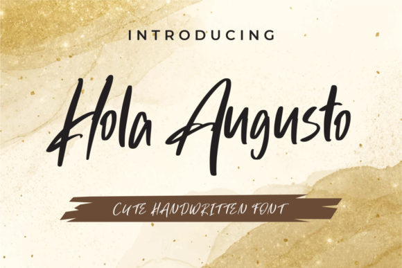 Exploring the Hola Augusto Font