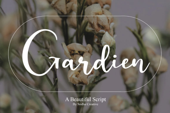 Gardien: A Modern Calligraphy Font for Creative Projects