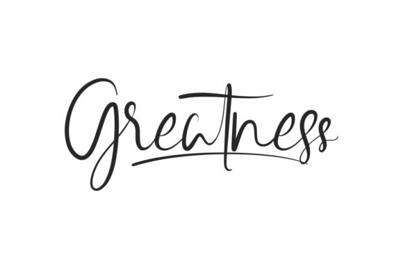 Greatness in Every Curve: The Quiet Power of a Handwritten Font That Speaks Volumes