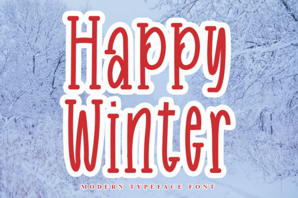Happy Winter: Embracing Warm Typography in a Digital Age