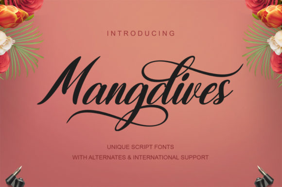 Mangdives: The Timeless Handwritten Font for Your Most Personal Projects