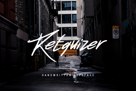 Retquizer: A Modern Handwritten Font with Distinctive Character