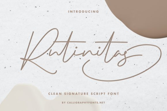 Rutinitas: A Delicate Handwritten Font for Everyday Creativity