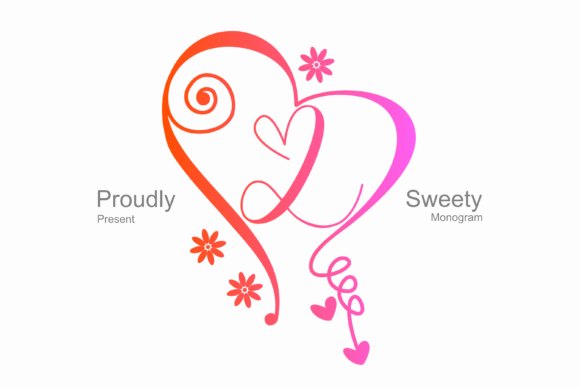 Sweety Monogram: Elegant Handwritten Font for Designers