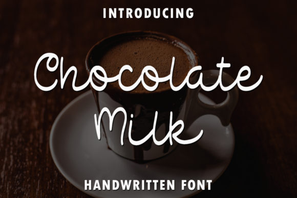 The Chocolate Milk Font: Handwritten Warmth for Your Projects