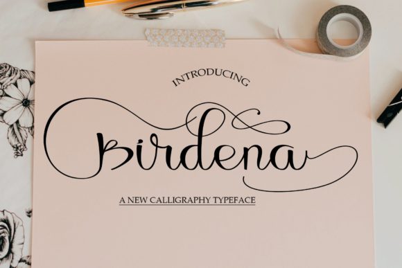 Why Birdena Is Becoming the Go-To Calligraphy Typeface for Designers Who Value Expression Over Convention